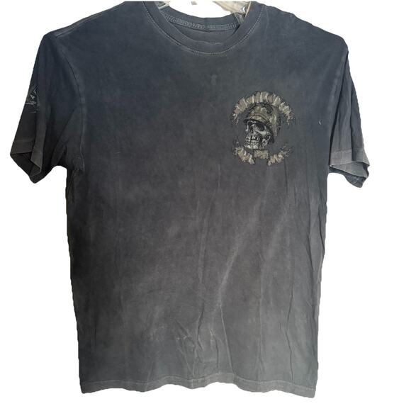 Affliction Gray Men’s T-Shirt~initial Success or Total Failure Y2K, Large, Good - Picture 1 of 8